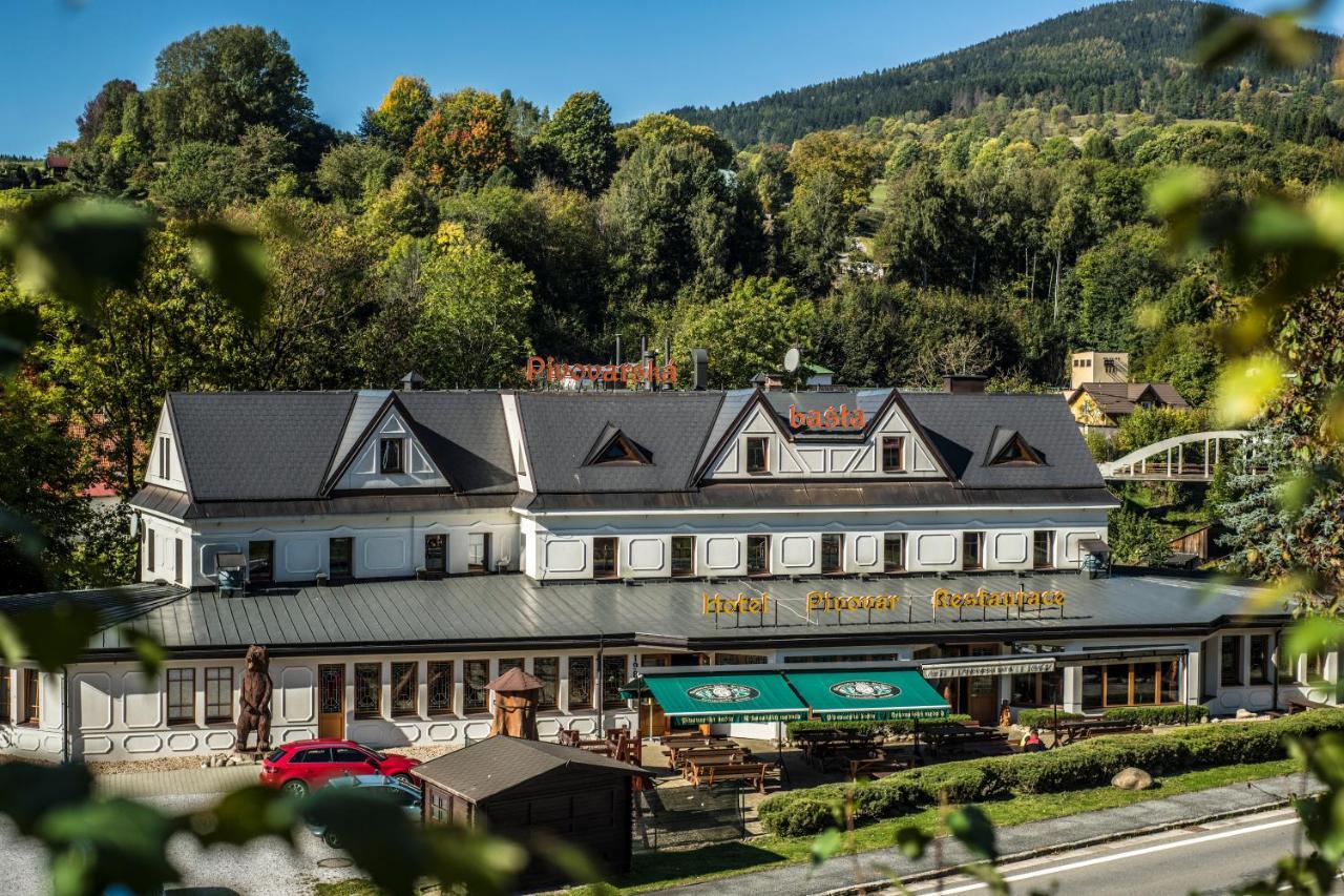 Hotel Pivovarska Basta Vrchlabí エクステリア 写真