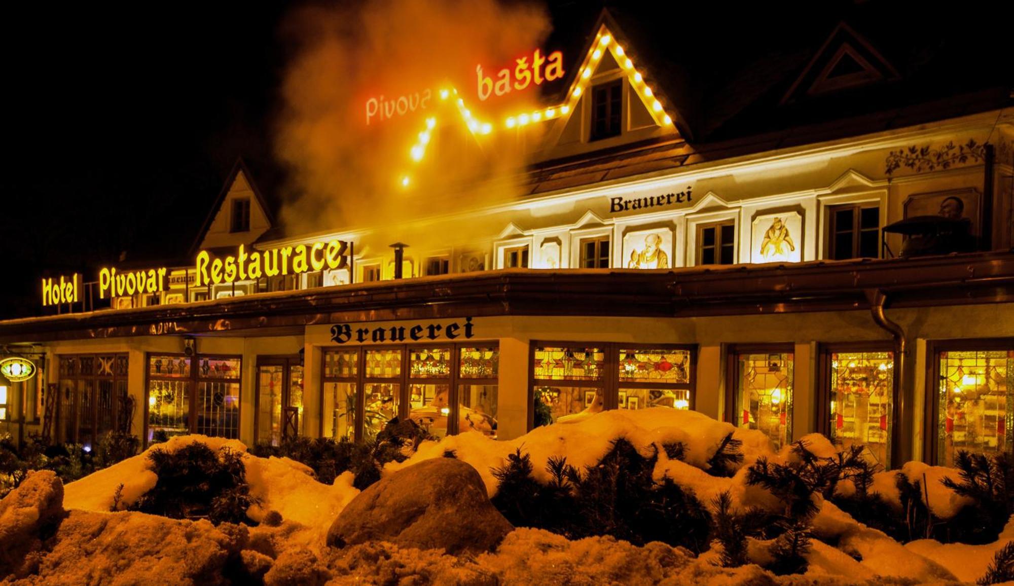 Hotel Pivovarska Basta Vrchlabí エクステリア 写真